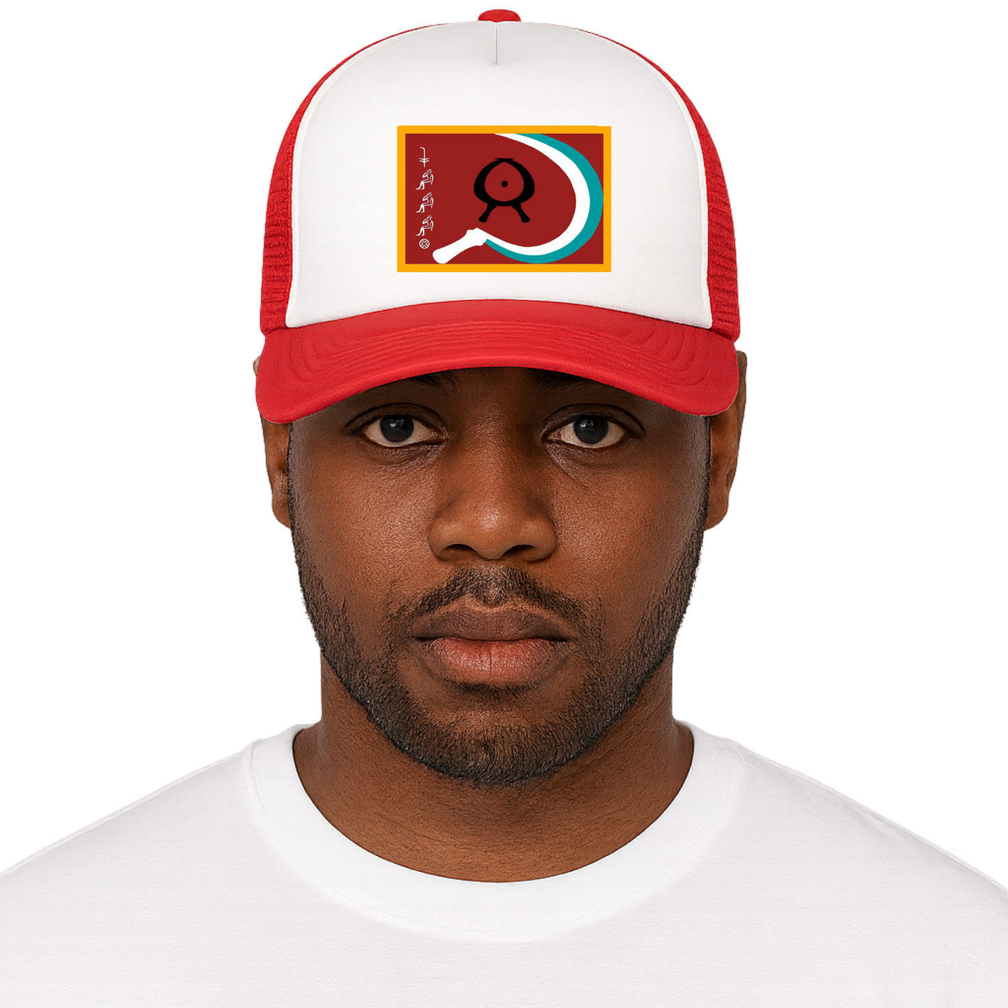 Henensu Flag Trucker Cap — Henensu × Sopedet Source