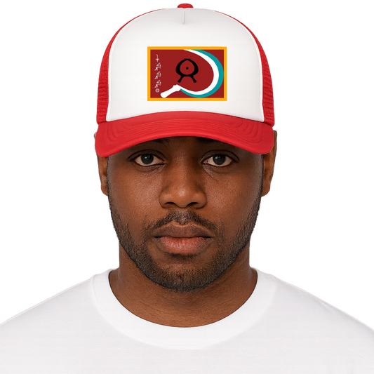 Henensu Flag Trucker Cap — Henensu × Sopedet Source